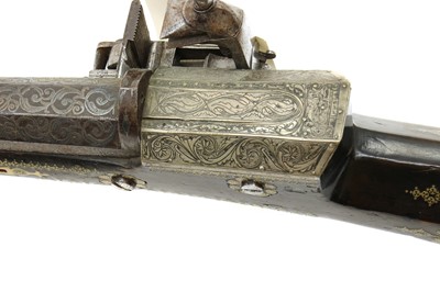 Lot 64 - A Turkish Miquelet lock carbine