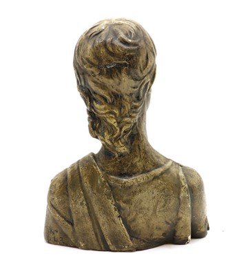 Lot 150 - A plaster portrait bust of St John the Baptist