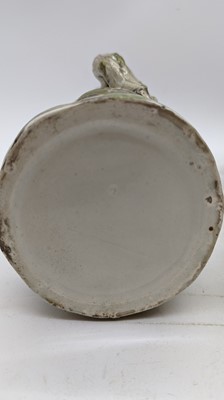 Lot 68 - A pair of prattware pottery 'Hearty Good Fellow' Toby jugs