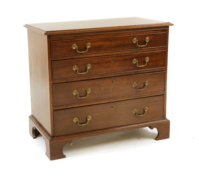 Lot 335 - A George III mahogany chest of drawers