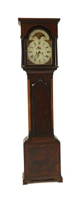 Lot 347 - An early George III mahogany longcase clock
