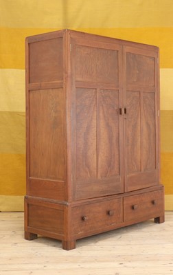 Lot 144 - An Art Deco Token Works mahogany and cedar wardrobe