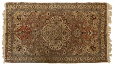 Lot 358 - A Turkish Oushak carpet