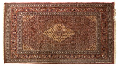 Lot 359 - A large wool Bidjar carpet