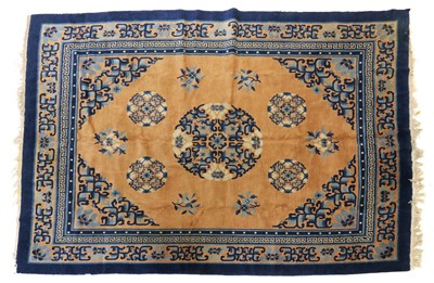 Lot 323 - A Chinese wool Peking carpet