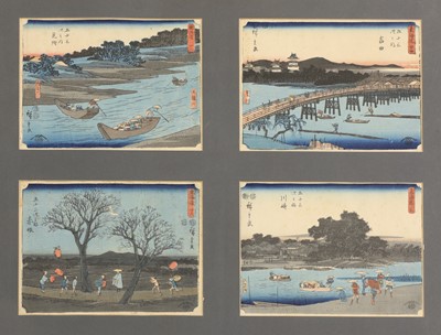 Lot 95A - A collection of five Japanese woodblock prints