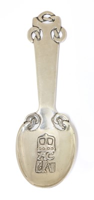 Lot 77 - A Liberty and Co 'Cymric' silver Edward VII coronation spoon