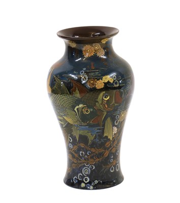 Lot 46 - A large Rozenburg pottery vase