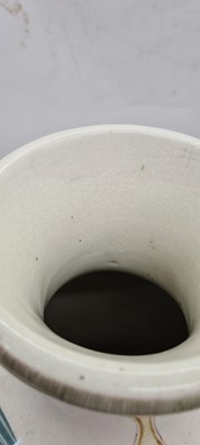 Lot 47 - A large Gouda pottery vase