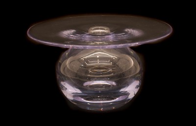 Lot 103 - A Riihimaki glass 'Saturnus' vase