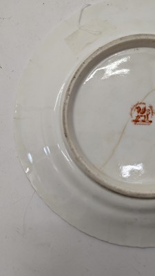 Lot 50 - A Rockingham porcelain dessert plate