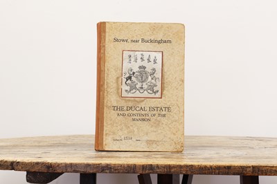 Lot 211 - THE DUCAL ESTATE AND CONTENTS OF THE MANSION STOWE NEAR BUCKINGHAM
