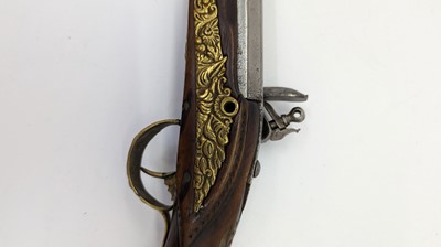 Lot 87 - An Ottoman flintlock pistol