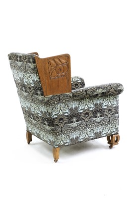 Lot 83 - An Arts and Crafts oak armchair