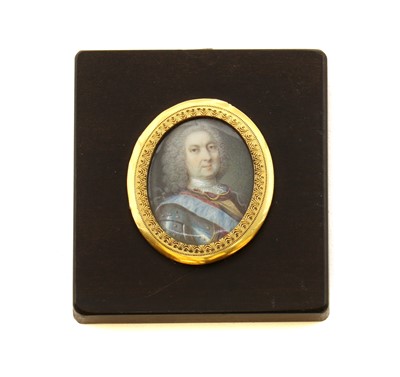 Lot 198 - A Grand Tour portrait miniature