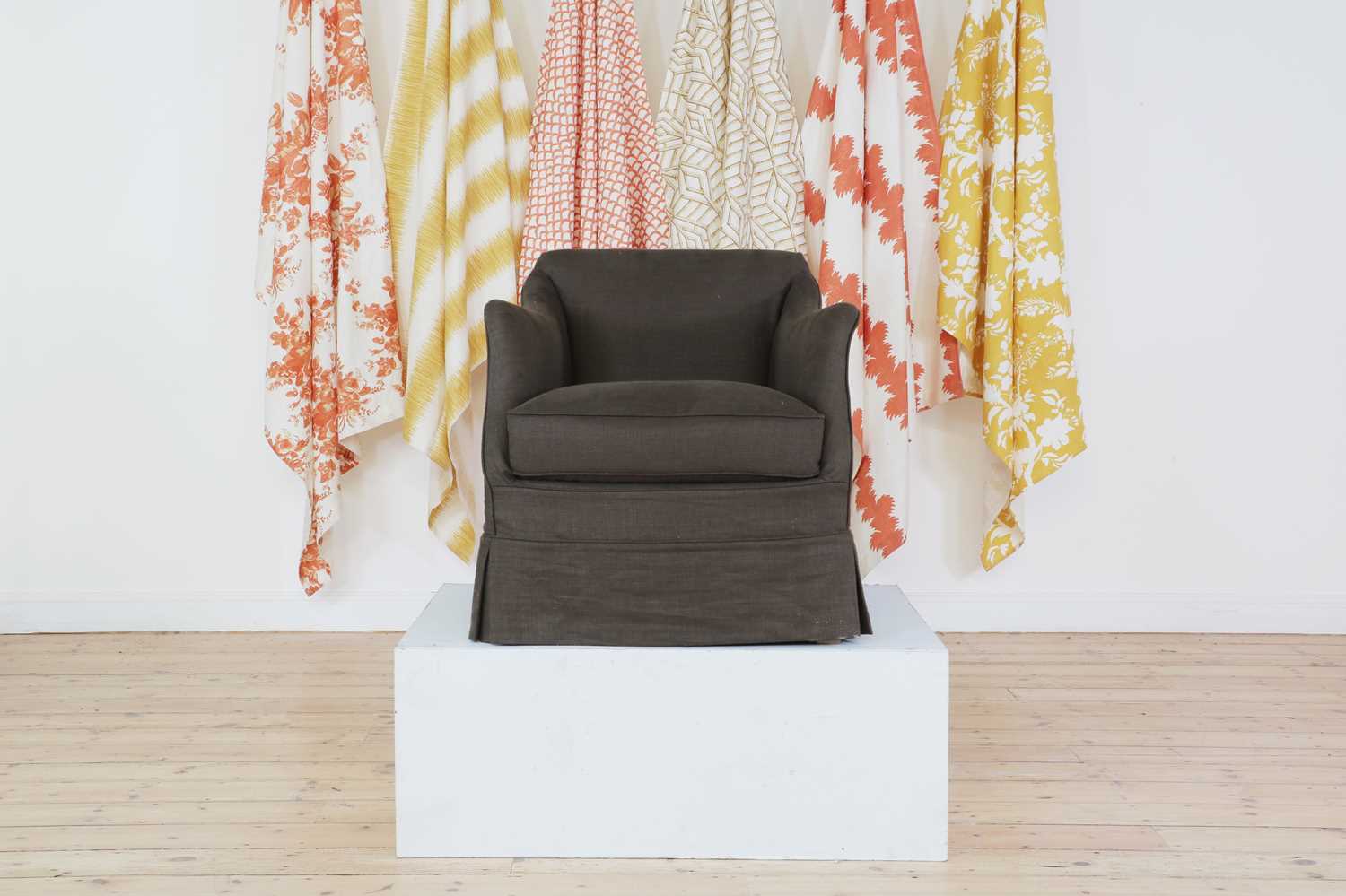 Lot 427 - An 'Antoine' tub armchair by Blasco