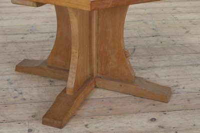 Lot 150 - A Robert 'Mouseman' Thompson oak table
