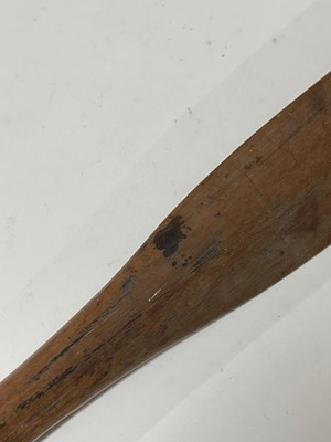Lot 53 - A 'double-carved' wooden bow
