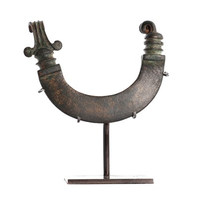 Lot 223 - An ancient Phrygian bronze fibula or clasp