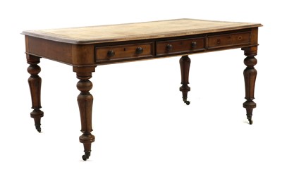 Lot 391 - A Victorian mahogany library table