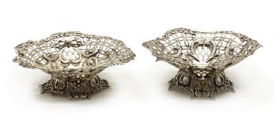 Lot 7 - A pair of Victorian silver dishes