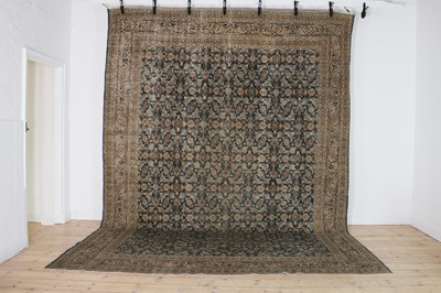 Lot 436 - A large Persian Khorasan carpet