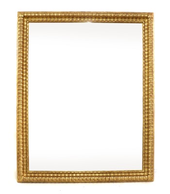 Lot 615A - A large Italian gilded wall mirror