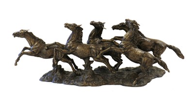 Lot 260A - A large bronze sculpture