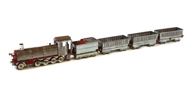 Lot 333 - A scratch-built Meccano steam locomotive