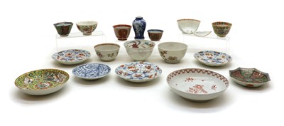 Lot 84 - A collection of Japanese cups and saucers