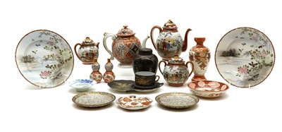Lot 106 - A collection of Japanese Kutani ware