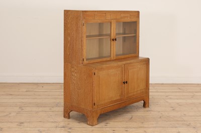 Lot 439 - An oak bookcase