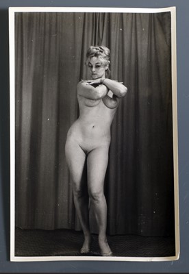Lot 263 - A rare nude studio photograph of Mandy Rice-Davies