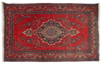 Lot 374 - A Persian design rug