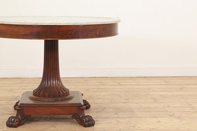 Lot 287 - A Charles X mahogany guéridon