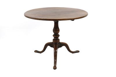 Lot 464 - A mahogany tripod table
