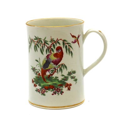 Lot 206 - A large Worcester porcelain mug