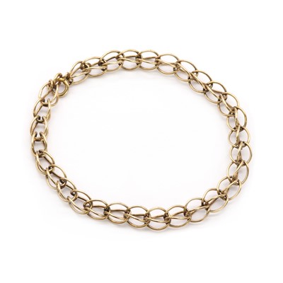 Lot 165 - A 9ct gold bracelet