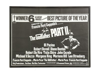 Lot 351 - A UK film quad poster - The Godfather Part II