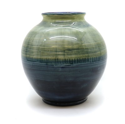 Lot 235 - A Moorcroft Pottery 'Natural Pottery' range vase