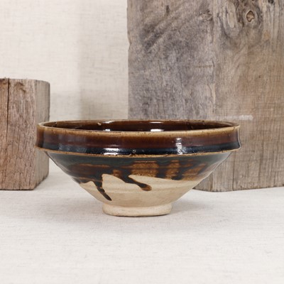 Lot 11 - A Chinese Henan kiln black-glazed bowl