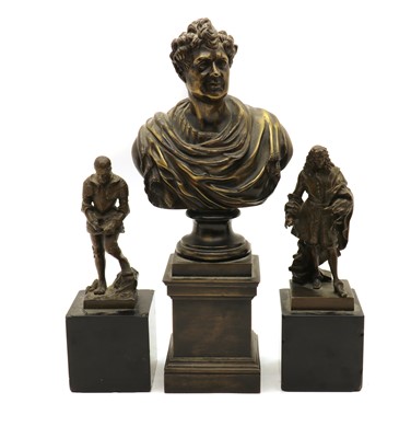 Lot 250A - A bronze bust