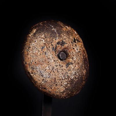 Lot 214 - An Etruscan votive amber bead