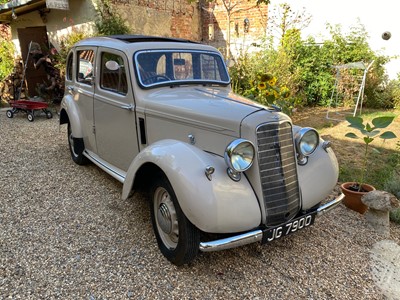 Lot 1 - A 1936 Hillman Minx Magnificent De Luxe Saloon