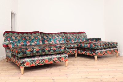 Lot 139 - A large George Smith 'Elverdon' modular sofa