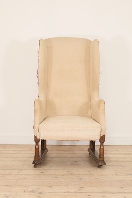 Lot 112 - An Arts and Crafts oak armchair