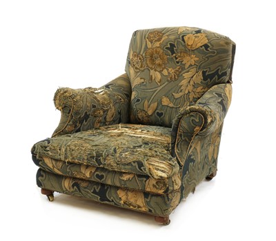 Lot 450 - A Victorian armchair