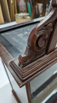 Lot 373 - A Fry’s Chocolate walnut display cabinet
