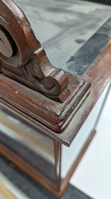 Lot 373 - A Fry’s Chocolate walnut display cabinet