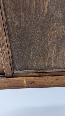 Lot 373 - A Fry’s Chocolate walnut display cabinet